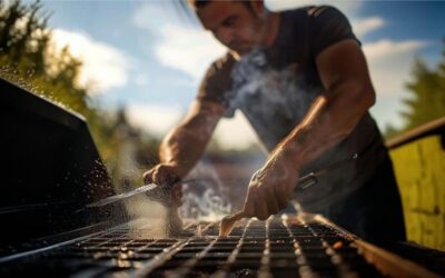 Come pulire la griglia del barbecue e le piastre in ghisa